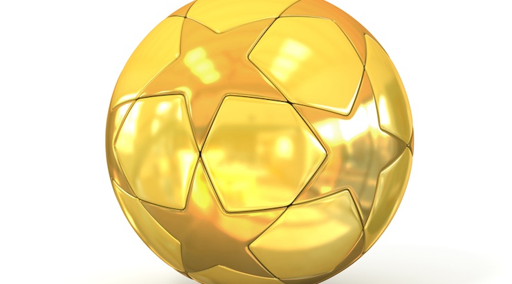 Gold Soccer Ball - what are your soccer dreams?
