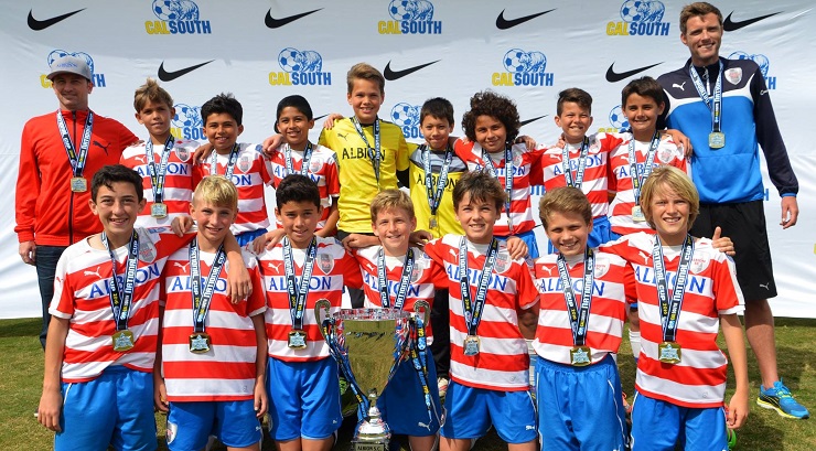 NATIONAL CUP CHAMPIONS: ALBION SC BU12 WHITE • SoccerToday