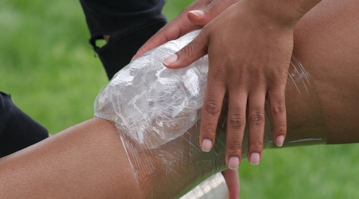 Youth Soccer Player - tips for when and how to ice