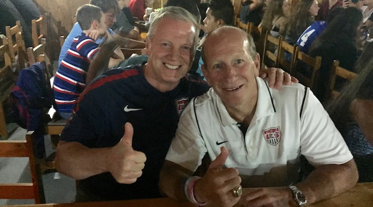 Youth soccer news Mark Litton and Keith Tozer in Costa Rica with the US Youth Futsal Teams