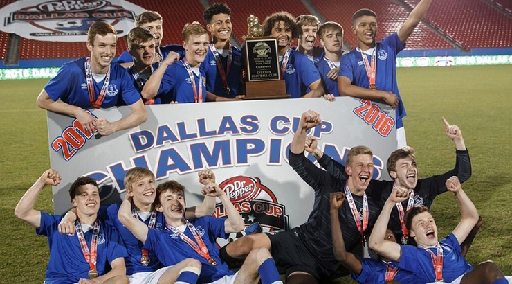 Youth Soccer News: Everton FC Return to Defend Dr Pepper Dallas Cup Title