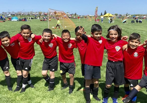 Youth soccer players - Central Valley Monarcas Academy, becomes Surf Central Valley SC
