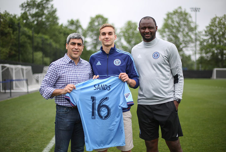 MLS Soccer News: James Sands Signs With New York City FC as Homegrown Player