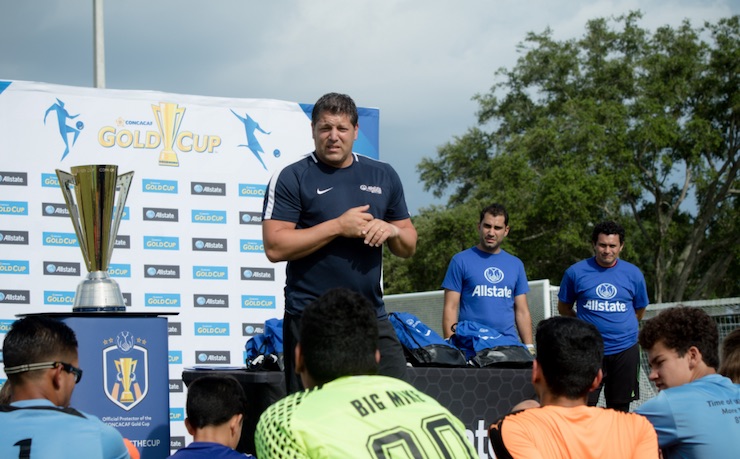 Youth soccer news - Gold Cup Trophy and Tony Meola coming to Tampa Bay - ALLSTATE