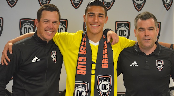 Youth Soccer News: Orange County Soccer Club 15-year-old goalkeeper Aaron Cervantes