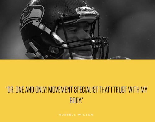NFL Russell Wilson on Drew Morcus