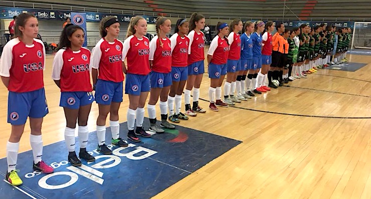 Youth soccer news: U.S. Youth Futsal National Team playing an international friendly in Colombia, July 2018