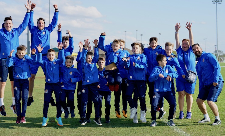 Youth Soccer: Dinamo Zagreb Academy youth soccer competing at the IBER Cup USA 2018 youth soccer tournament