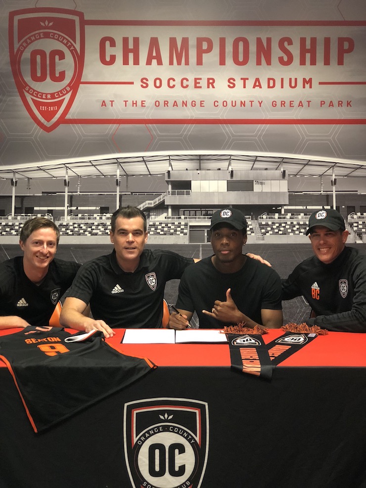 USL's Orange County Soccer Club Signs Michael Seaton