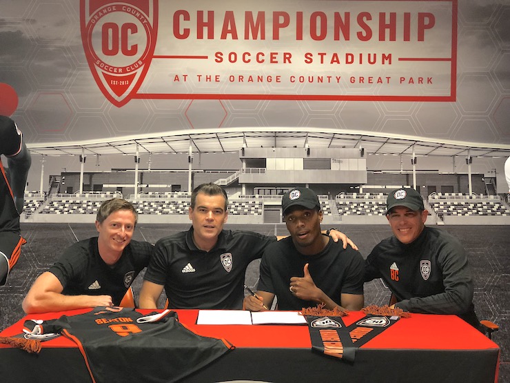 USL's Orange County Soccer Club Signs Fan Favorite Michael Seaton