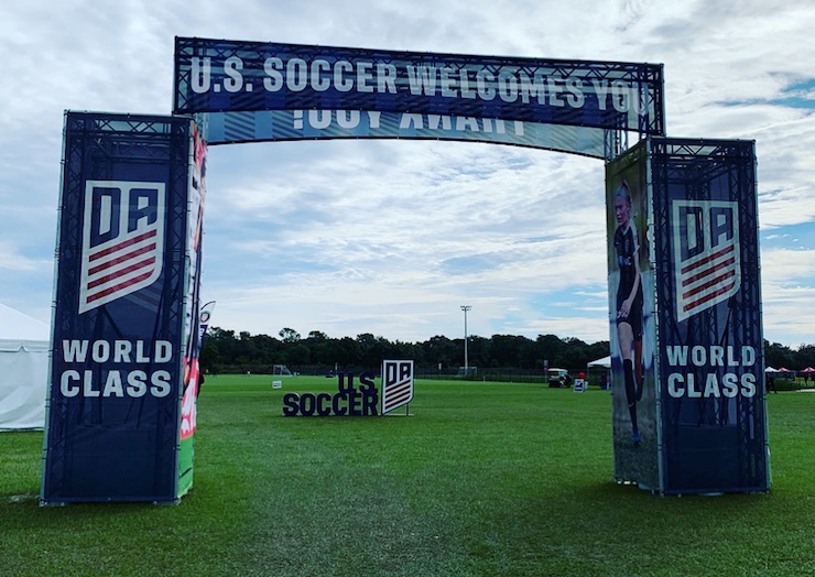 S Soccer DA Entrance 2018 at Lakewood Ranch, Florida
