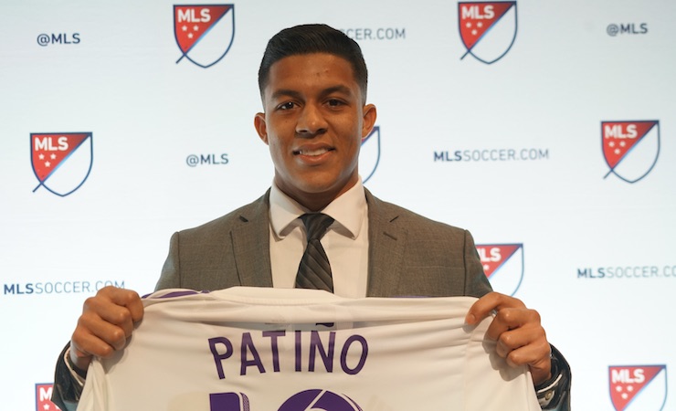 Santiago Patiño at the MLS 2019 SUPERDRAFT