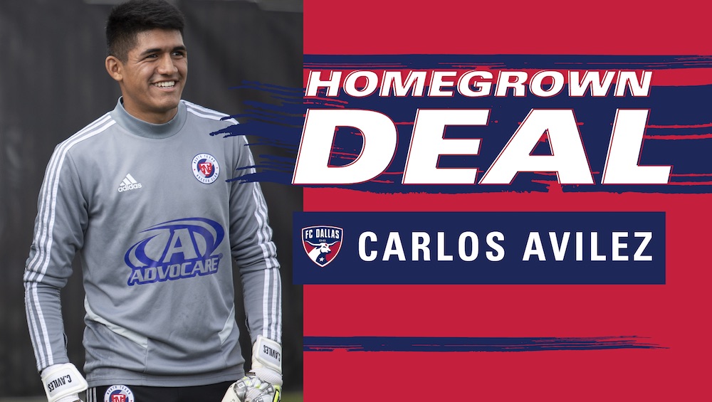 FC Dallas Signs Carlos Avilez as the Club’s 29th Homegrown Player 