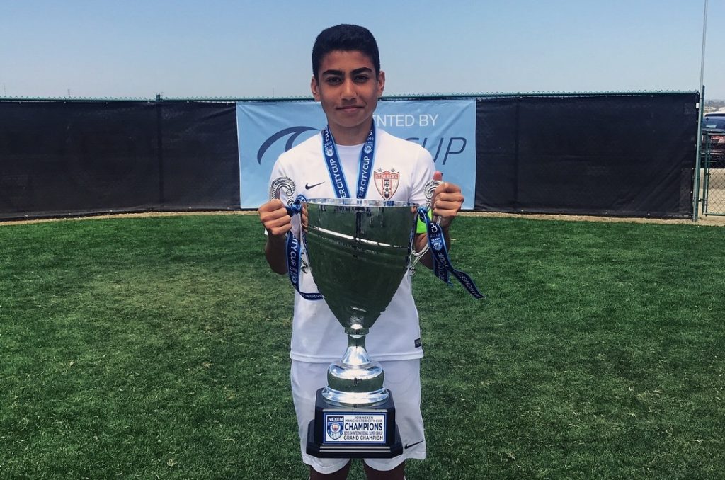 Youth Soccer News: Former Man City Cup Champion - Former Irvine Strikers FC youth soccer player Luca Fava signs with Germany’s VfL Bochum 1848 U17. Fava was coached by Roy Chingirian