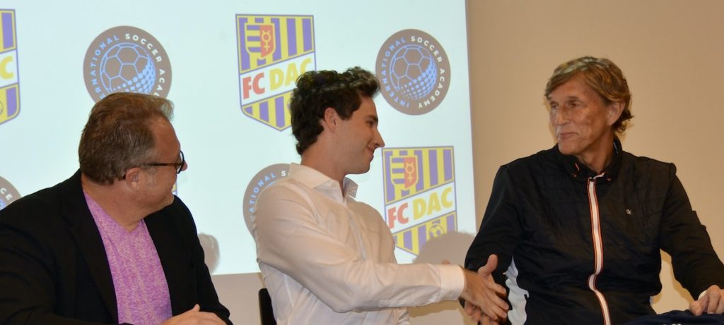 International Soccer Academy's 19-year-old Creighton Braun signs pro contract with European Club FC DAC 1904 Dunajská Streda