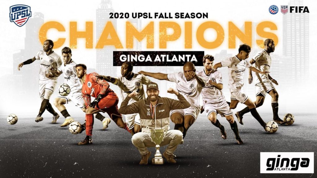 UPSL FALL CHAMPIONSHIP ENDS IN PKS WITH GINGA ATLANTA CROWNED AS CHAMPS