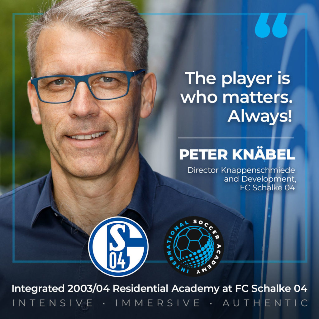 FC SCHALKE 04 SCOUTS FOR TOP YOUTH SOCCER PLAYERS WITH INTERNATIONAL SOCCER ACADEMY