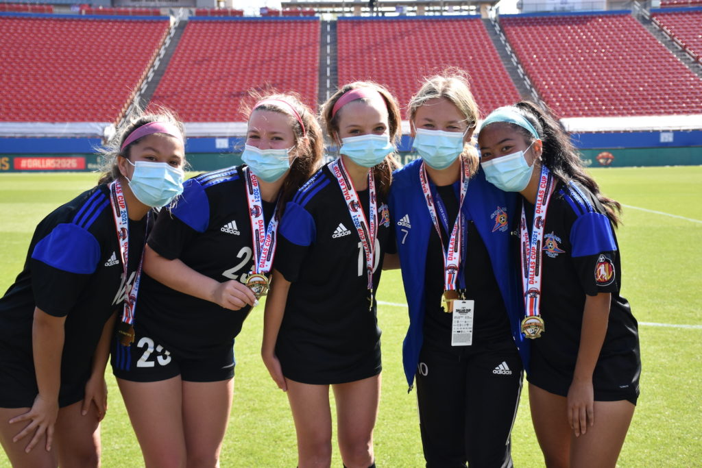 FIRST FOUR DALLAS CUP GIRLS CHAMPIONS CROWNED - SOLAR WINS BIG