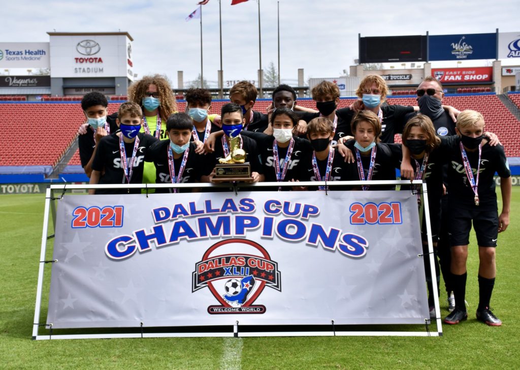 YOUTH SOCCER TOURNAMENT UPDATE: DALLAS CUP 2021 CHAMPIONS CROWNED