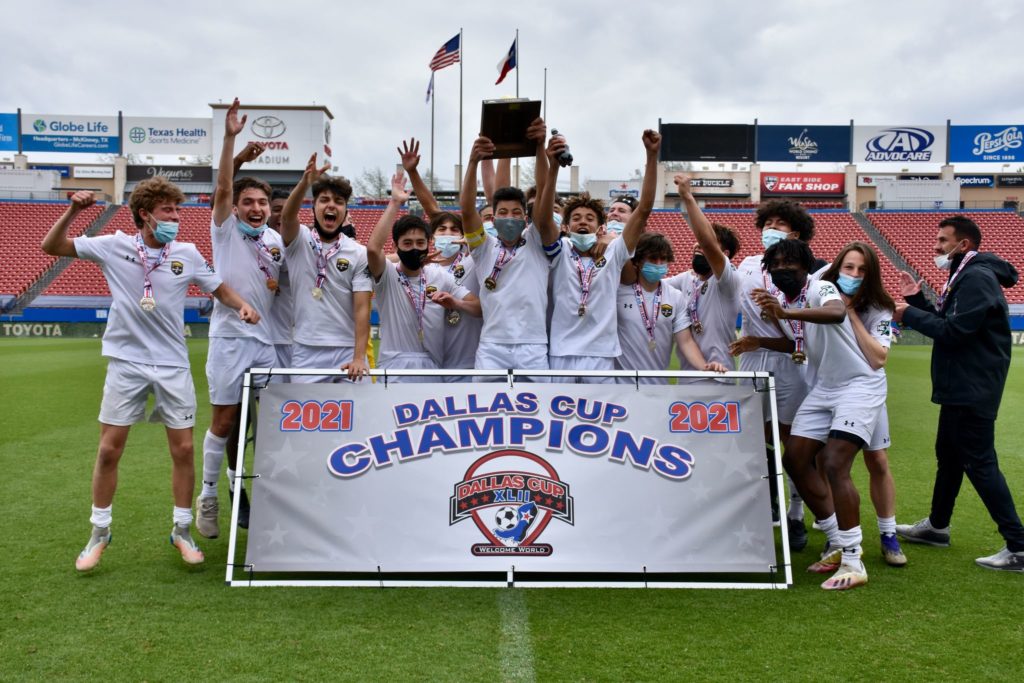 YOUTH SOCCER TOURNAMENT UPDATE: DALLAS CUP 2021 CHAMPIONS CROWNED