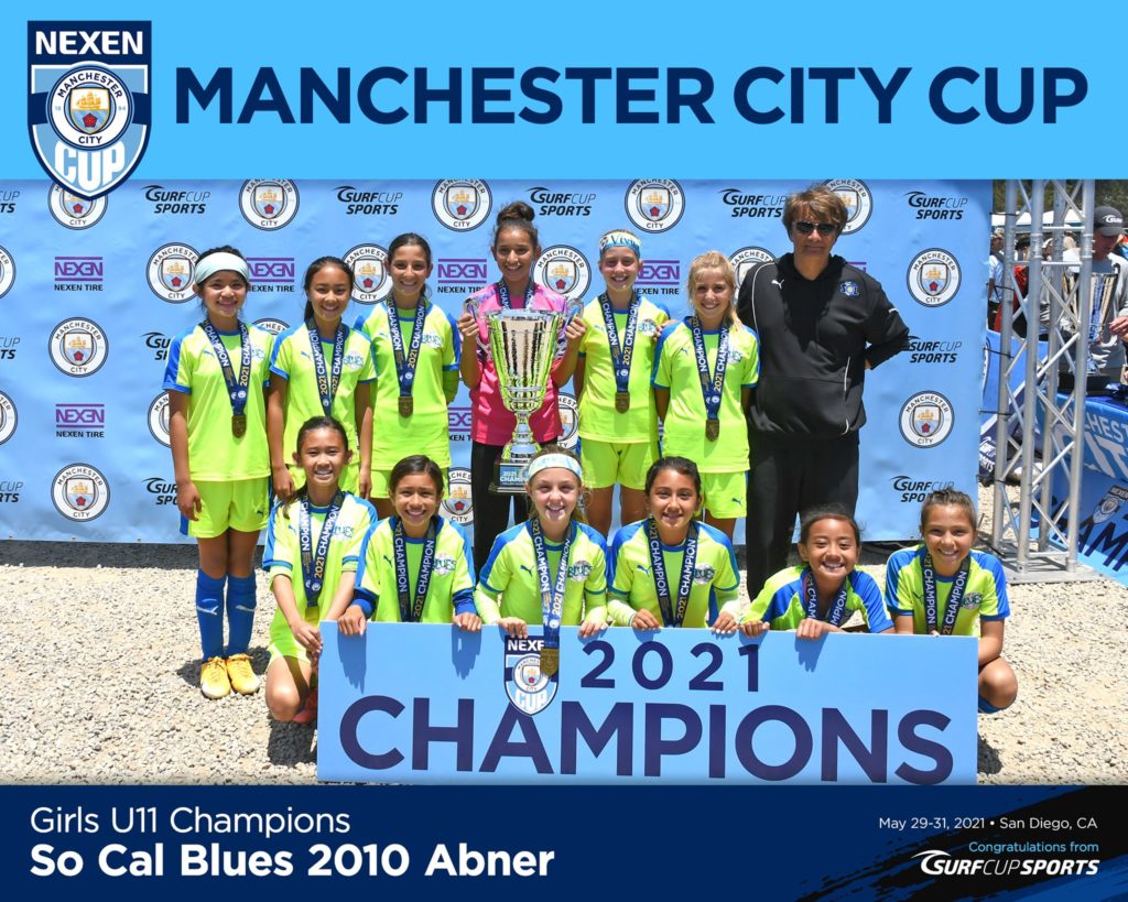 2021 MANCHESTER CITY CUP WINNERS