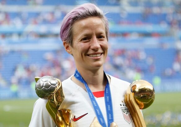 Megan Rapinoe is Time Magazine's Woman of the Year ... Won Equal Pay. Now She Wants to Win Her Last World Cup